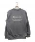 snow peak (スノーピーク) Woven Patch Sweatshirt グレー サイズ:M 未使用品：10000円