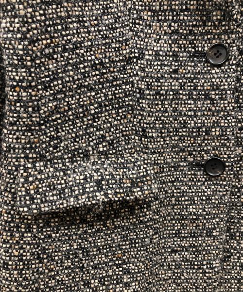 BURBERRY LONDON（バーバリーロンドン）BURBERRY LONDON (バーバリーロンドン) ツイードテーラードジャケット グレー サイズ:42の古着・服飾アイテム