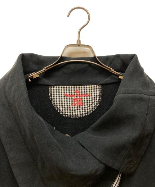 Vivienne Westwood RED LABEL（ヴィヴィアンウエストウッドレッドレーベル）Vivienne Westwood RED LABEL (ヴィヴィアンウエストウッドレッドレーベル) 立体ジップスウェット ブラック サイズ:2の古着・服飾アイテム