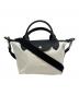 LONGCHAMP（ロンシャン）の古着「プリアージュエナジーハンドXS」｜ブラック×ホワイト