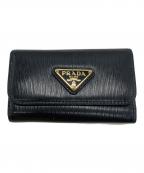 PRADAプラダ）の古着「6連キーケース」｜ブラック