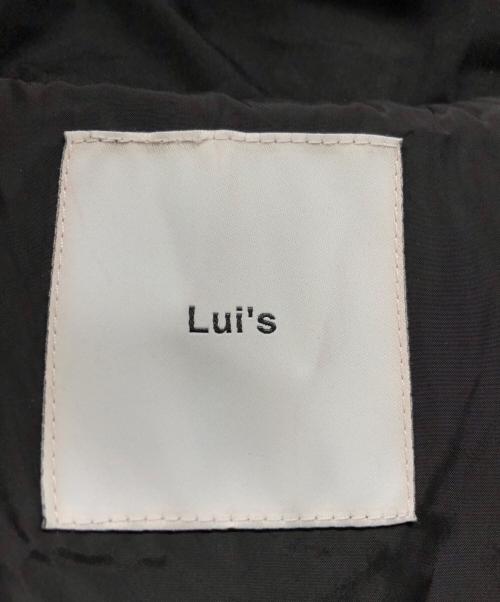 Lui's（ルイス）Lui's (ルイス) フードダウンブルゾン ブラウン サイズ:Sの古着・服飾アイテム