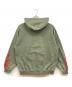 X-LARGE (エクストララージ) PIGMENT DYED PEACE HOODED SWEATSHIRT グリーン サイズ:XL：8000円