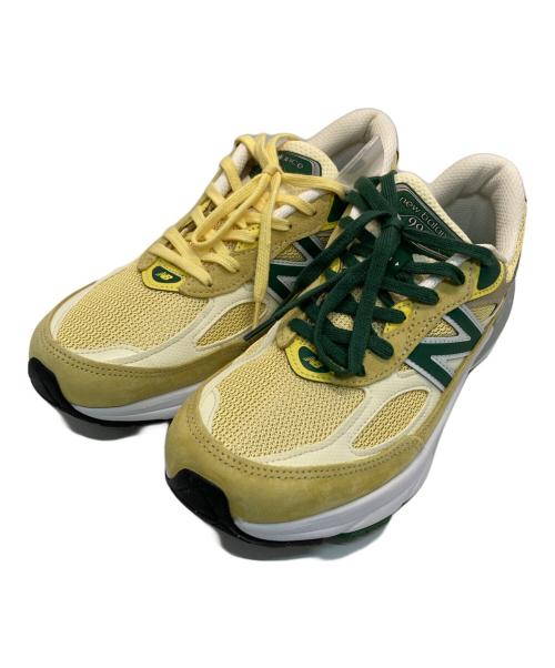 NEW BALANCE（ニューバランス）NEW BALANCE (ニューバランス) ローカットスニーカー イエロー×グリーン サイズ:26.5の古着・服飾アイテム