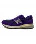 NEW BALANCE (ニューバランス) ローカットスニーカー パープル サイズ:26.5：15000円
