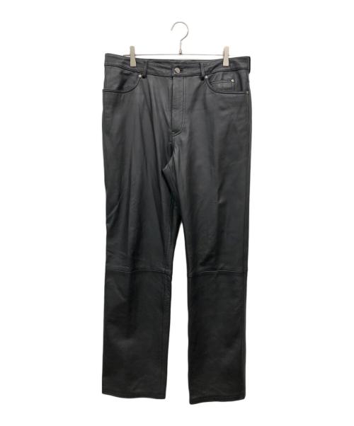HARLEY-DAVIDSON（ハーレーダビッドソン）HARLEY-DAVIDSON (ハーレーダビッドソン) レザーパンツ ブラック サイズ:36の古着・服飾アイテム