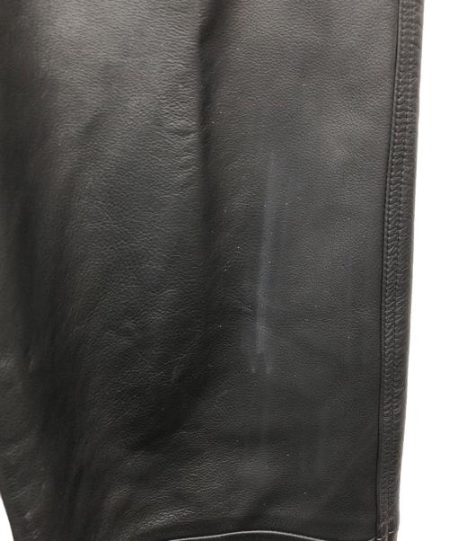 HARLEY-DAVIDSON（ハーレーダビッドソン）HARLEY-DAVIDSON (ハーレーダビッドソン) レザーパンツ ブラック サイズ:36の古着・服飾アイテム