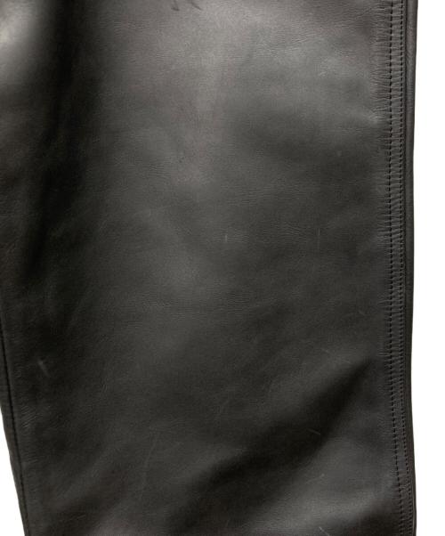 HARLEY-DAVIDSON（ハーレーダビッドソン）HARLEY-DAVIDSON (ハーレーダビッドソン) レザーパンツ ブラック サイズ:38の古着・服飾アイテム
