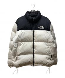 THE NORTH FACE（ザ ノース フェイス）の古着「 1996 レトロ ヌプシ ジャケット」｜ホワイト×ブラック