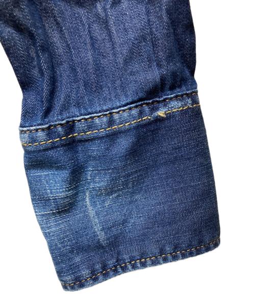 DSQUARED2（ディースクエアード）DSQUARED2 (ディースクエアード) ウエスタンデニムシャツ ブルー サイズ:46の古着・服飾アイテム