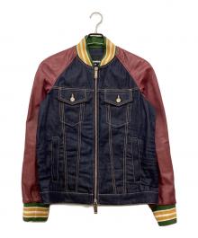 DSQUARED2（ディースクエアード）の古着「切り替えデニムジャケット」｜インディゴ