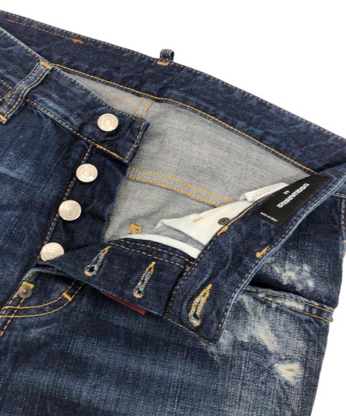 DSQUARED2（ディースクエアード）DSQUARED2 (ディースクエアード) Skater Jean インディゴ サイズ:44の古着・服飾アイテム