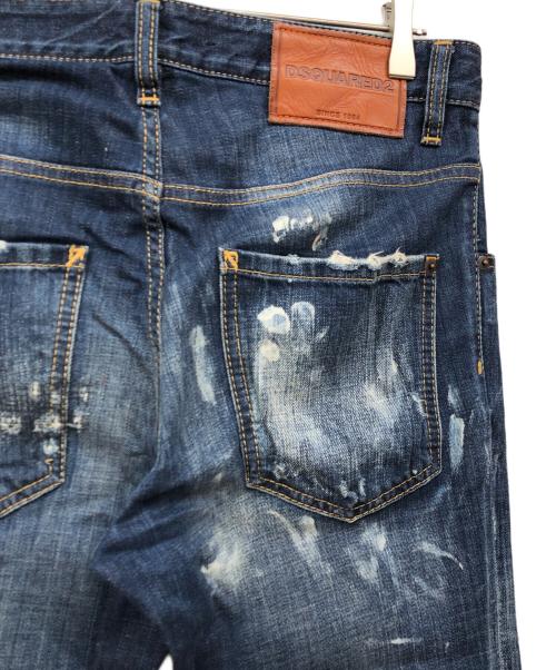DSQUARED2（ディースクエアード）DSQUARED2 (ディースクエアード) Skater Jean インディゴ サイズ:44の古着・服飾アイテム