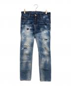 DSQUARED2ディースクエアード）の古着「SKATER JEAN」｜インディゴ