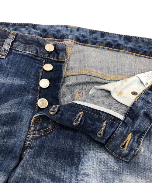 DSQUARED2（ディースクエアード）DSQUARED2 (ディースクエアード) SKATER JEAN インディゴ サイズ:44の古着・服飾アイテム