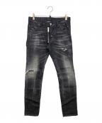 DSQUARED2ディースクエアード）の古着「SKATER JEAN」｜ブラック