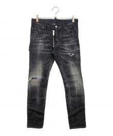 DSQUARED2（ディースクエアード）の古着「SKATER JEAN」｜ブラック