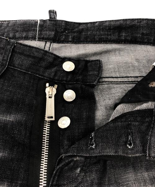 DSQUARED2（ディースクエアード）DSQUARED2 (ディースクエアード) SKATER JEAN ブラック サイズ:44の古着・服飾アイテム