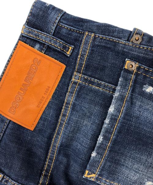 DSQUARED2（ディースクエアード）DSQUARED2 (ディースクエアード) TIDY BIKER JEAN インディゴ サイズ:44の古着・服飾アイテム