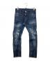 DSQUARED2（ディースクエアード）の古着「TIDY BIKER JEAN」｜インディゴ