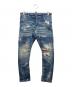 DSQUARED2（ディースクエアード）の古着「Baby Print Sexy Twist Jeans」｜インディゴ