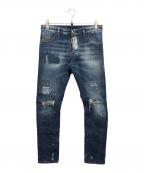 DSQUARED2ディースクエアード）の古着「SEXY TWIST JEAN」｜インディゴ