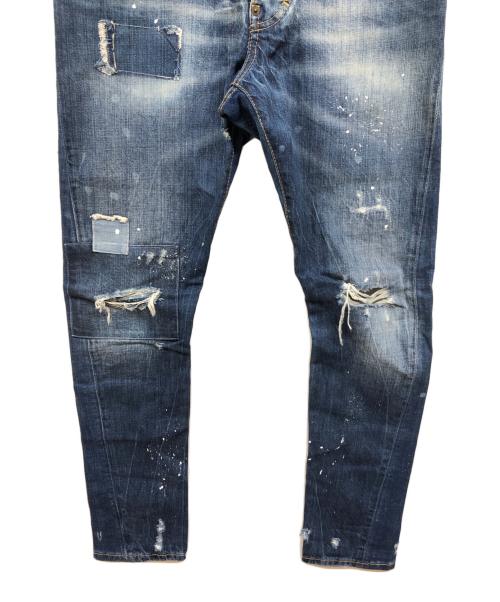DSQUARED2（ディースクエアード）DSQUARED2 (ディースクエアード) SEXY TWIST JEAN インディゴ サイズ:44の古着・服飾アイテム