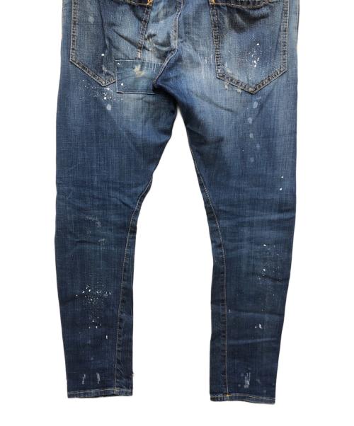 DSQUARED2（ディースクエアード）DSQUARED2 (ディースクエアード) SEXY TWIST JEAN インディゴ サイズ:44の古着・服飾アイテム