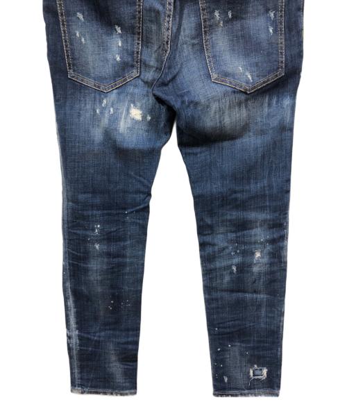 DSQUARED2（ディースクエアード）DSQUARED2 (ディースクエアード) Skater Jean インディゴ サイズ:44の古着・服飾アイテム