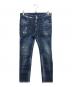 DSQUARED2（ディースクエアード）の古着「Skater Jean」｜インディゴ