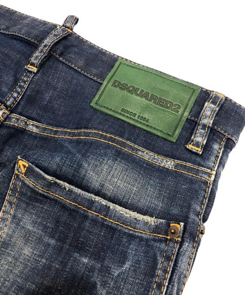DSQUARED2（ディースクエアード）DSQUARED2 (ディースクエアード) Sexy Twist Jean インディゴ サイズ:44の古着・服飾アイテム