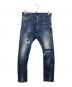 DSQUARED2（ディースクエアード）の古着「Sexy Twist Jean」｜インディゴ