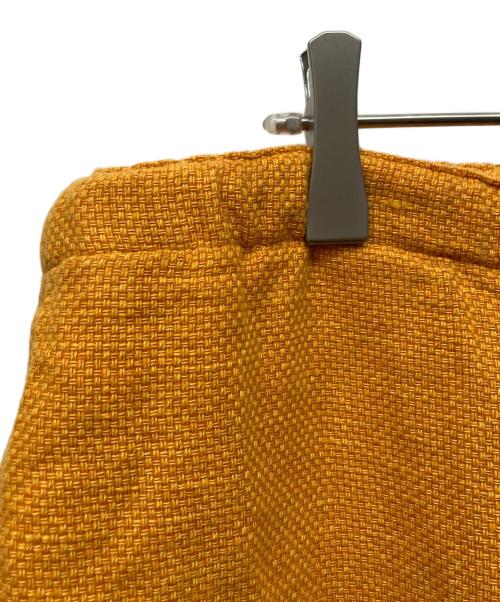 BEAMS PLUS（ビームスプラス）BEAMS PLUS (ビームスプラス) エジプト綿 リネン ジンコード パジャマパンツ オレンジ サイズ:XLの古着・服飾アイテム