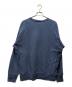 Ron Herman (ロンハーマン) ダメージ加工クルーネックスウェット ブルー サイズ:XL：8000円