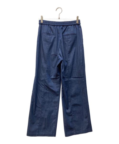 green label relaxing（グリーンレーベルリラクシング）green label relaxing (グリーンレーベルリラクシング) ニーハイフレアパンツ デニム 2 ストレッチ インディゴ サイズ:38の古着・服飾アイテム