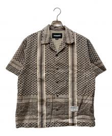 NEIGHBORHOOD（ネイバーフッド）の古着「SHEMAGH PATTERN SHIRT SS」｜ブラック