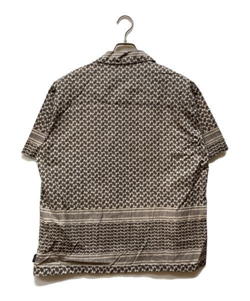 NEIGHBORHOOD（ネイバーフッド）NEIGHBORHOOD (ネイバーフッド) SHEMAGH PATTERN SHIRT SS ブラック サイズ:Mの古着・服飾アイテム