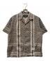 NEIGHBORHOOD（ネイバーフッド）の古着「SHEMAGH PATTERN SHIRT SS」｜ブラック