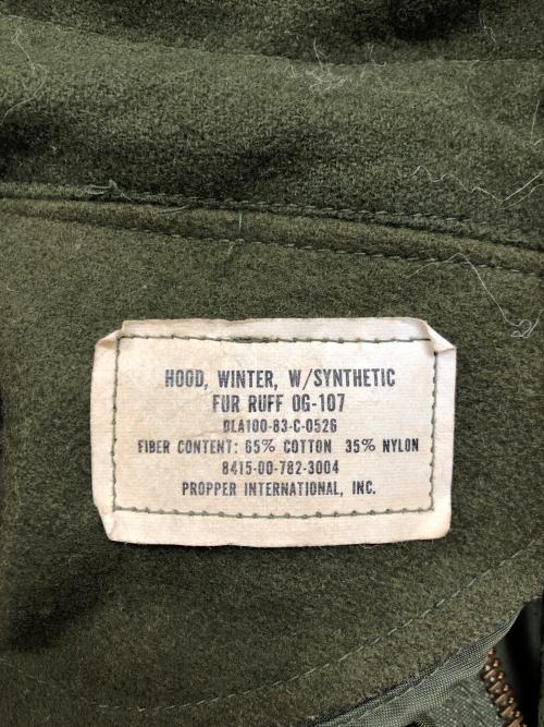 US ARMY（ユーエスアーミー）US ARMY (ユーエスアーミー) M65ジャケット グリーン サイズ:XS-REGULARの古着・服飾アイテム