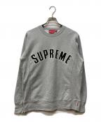 SUPREMEシュプリーム）の古着「Arc Logo Crewneck」｜グレー