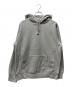 Supreme（シュプリーム）の古着「Micro Logo Hooded Sweatshirt」｜グレー