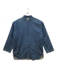 Porter Classic（ポータークラシック）の古着「Summer Denim Shirt Jacket」｜ブルー