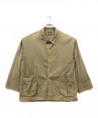 Porter Classicポータークラシック）の古着「ポプリンシャツジャケット」｜グリーン