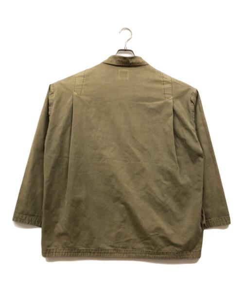 Porter Classic（ポータークラシック）Porter Classic (ポータークラシック) ポプリンシャツジャケット グリーン サイズ:Lの古着・服飾アイテム
