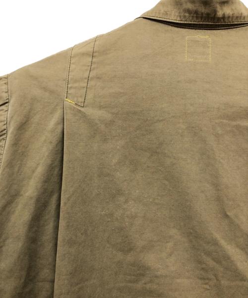 Porter Classic（ポータークラシック）Porter Classic (ポータークラシック) ポプリンシャツジャケット グリーン サイズ:Lの古着・服飾アイテム