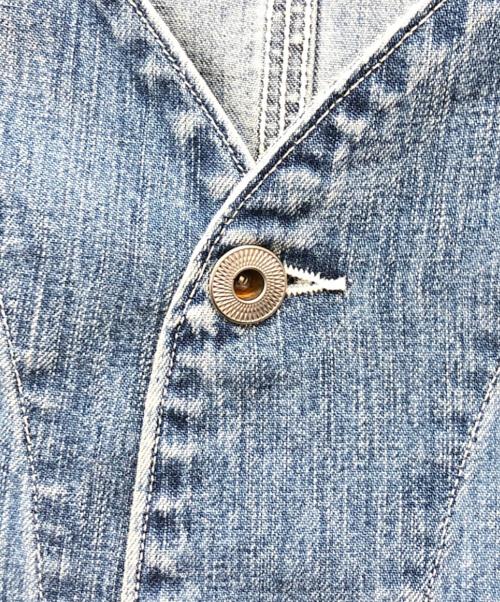 A.PRESSE（アプレッセ）A.PRESSE (アプレッセ) Denim Engineer Jacket ブルー サイズ:3の古着・服飾アイテム