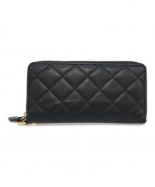 NEXUSVII×ITTI（ネクサスセブン×イッチ）の古着「C Quilted Long Wallet」｜ブラック