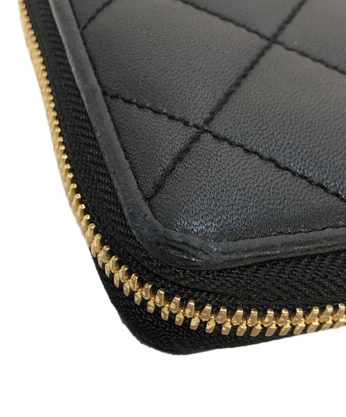 NEXUSVII（ネクサスセブン）NEXUSVII (ネクサスセブン) ITTI (イッチ) C Quilted Long Wallet ブラックの古着・服飾アイテム