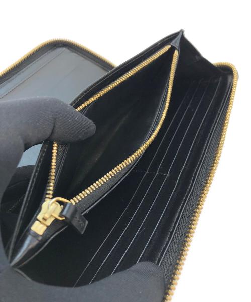 NEXUSVII（ネクサスセブン）NEXUSVII (ネクサスセブン) ITTI (イッチ) C Quilted Long Wallet ブラックの古着・服飾アイテム