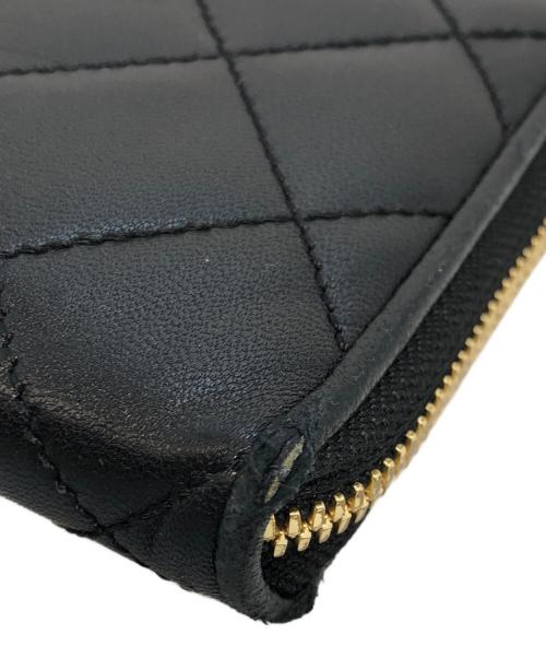 NEXUSVII（ネクサスセブン）NEXUSVII (ネクサスセブン) ITTI (イッチ) C Quilted Long Wallet ブラックの古着・服飾アイテム